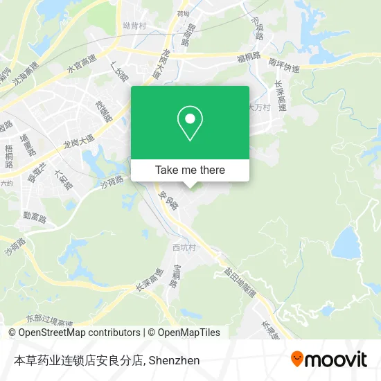 本草药业连锁店安良分店 map