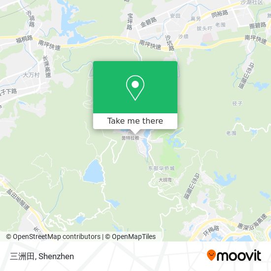 三洲田 map