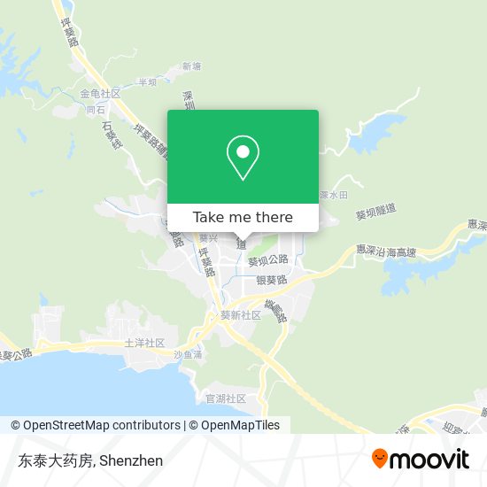 东泰大药房 map