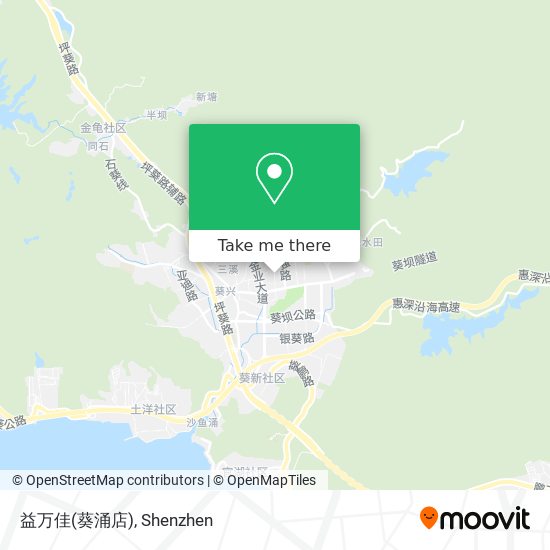 益万佳(葵涌店) map
