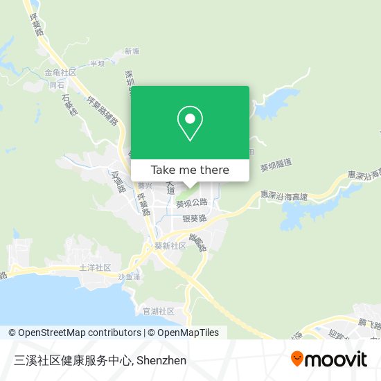 三溪社区健康服务中心 map