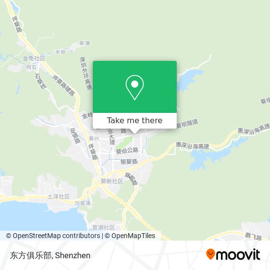 东方俱乐部 map
