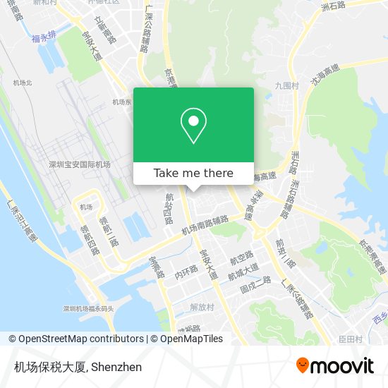 机场保税大厦 map