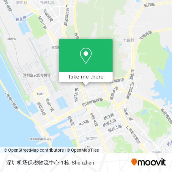 深圳机场保税物流中心-1栋 map