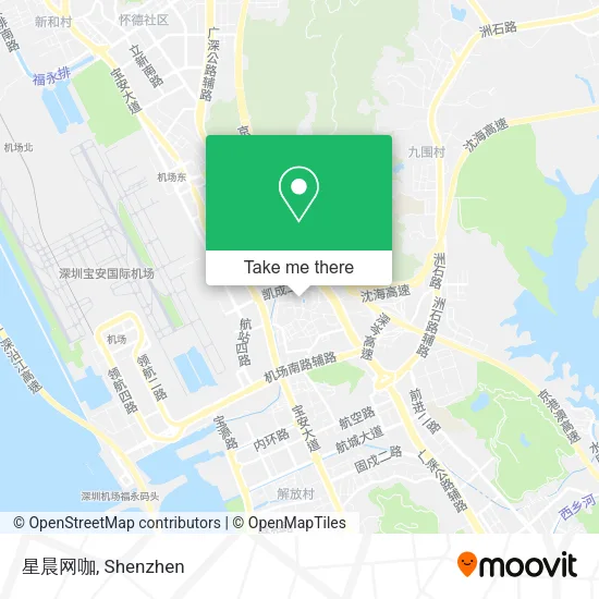 星晨网咖 map