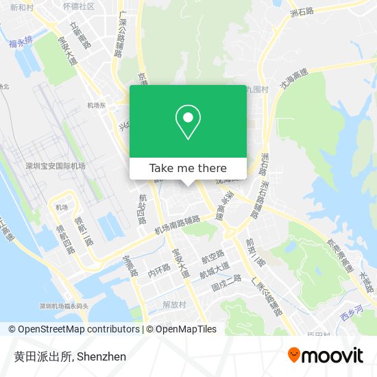 黄田派出所 map