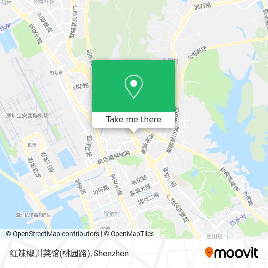 红辣椒川菜馆(桃园路) map