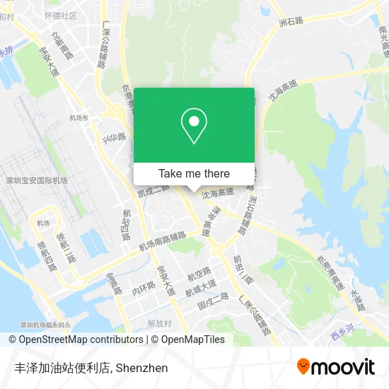 丰泽加油站便利店 map