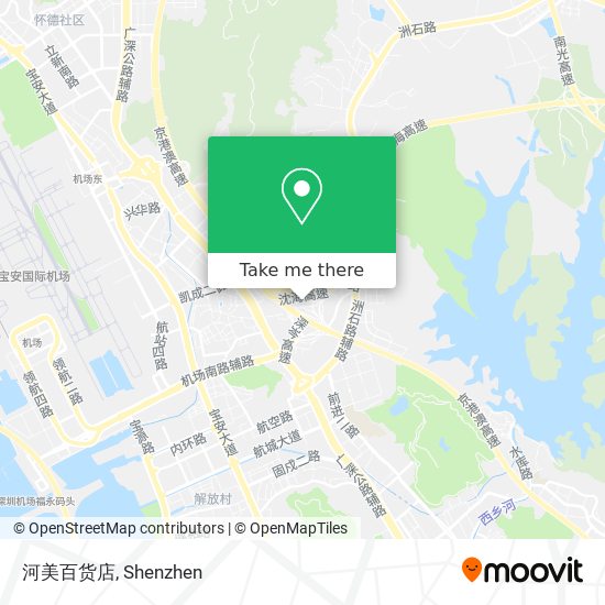 河美百货店 map