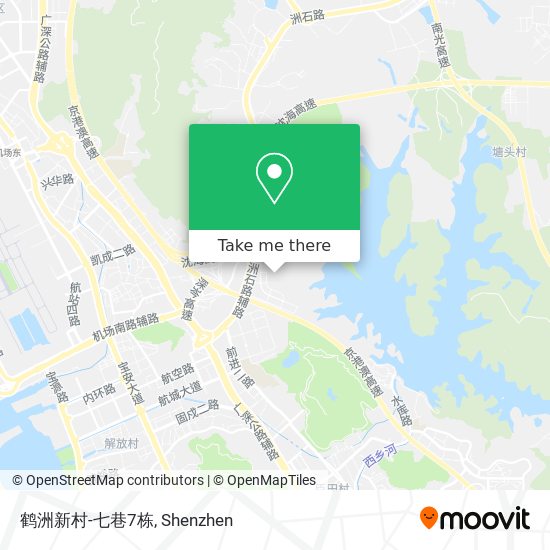 鹤洲新村-七巷7栋 map
