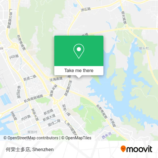 何荣士多店 map