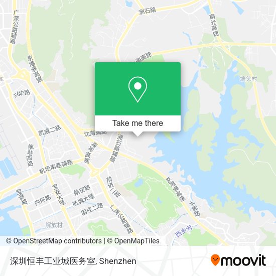 深圳恒丰工业城医务室 map