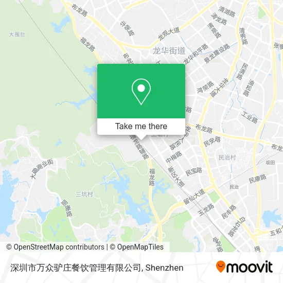深圳市万众驴庄餐饮管理有限公司 map