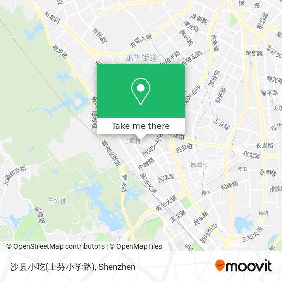 沙县小吃(上芬小学路) map