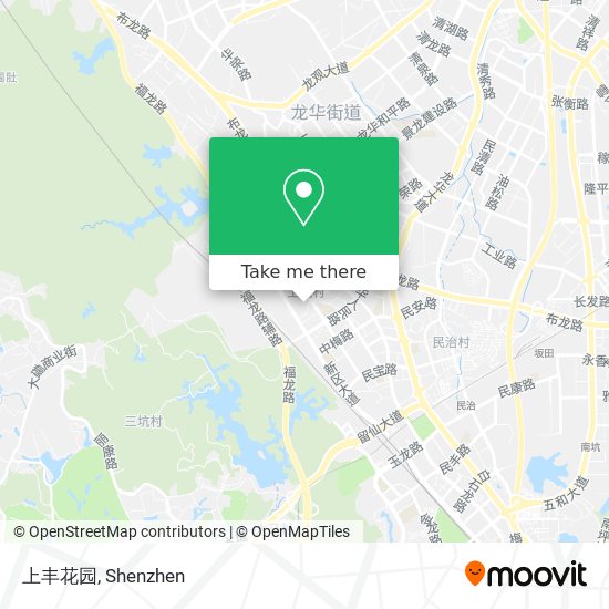 上丰花园 map