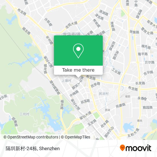 隔圳新村-24栋 map