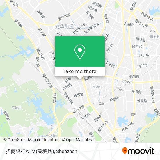 招商银行ATM(民塘路) map