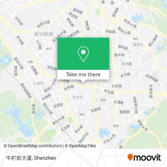 牛栏前大厦 map