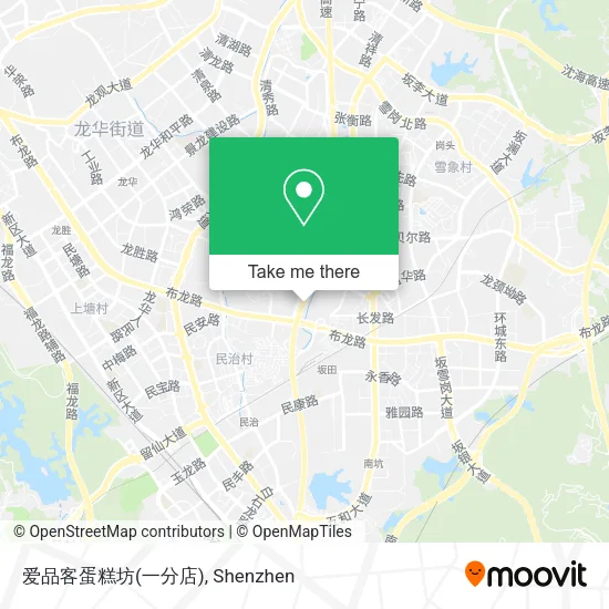 爱品客蛋糕坊(一分店) map