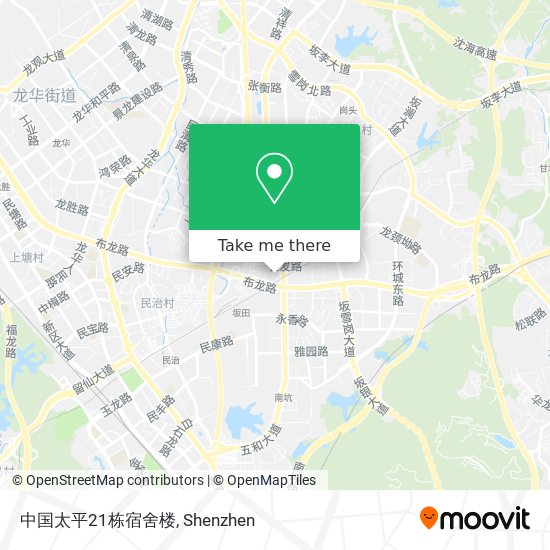 中国太平21栋宿舍楼 map
