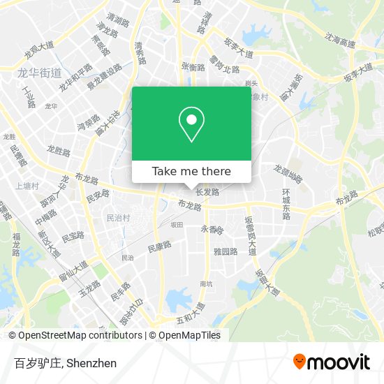 百岁驴庄 map