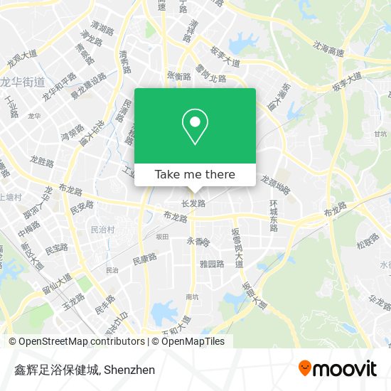 鑫辉足浴保健城 map