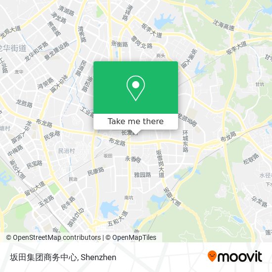 坂田集团商务中心 map