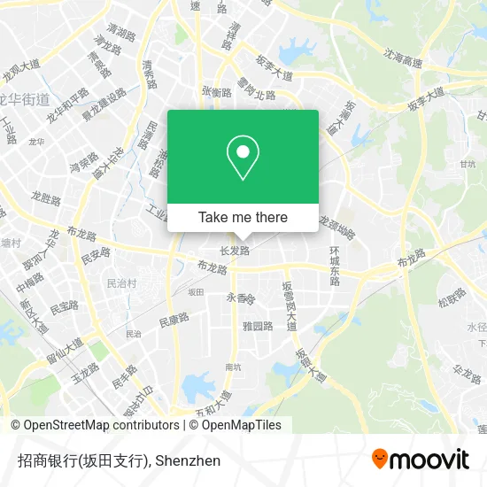 招商银行(坂田支行) map