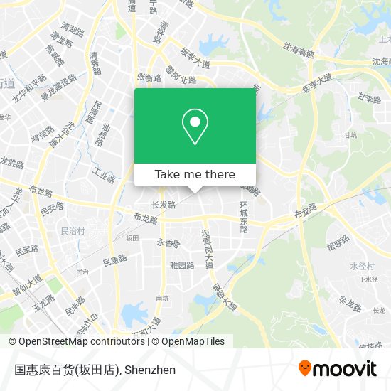 国惠康百货(坂田店) map