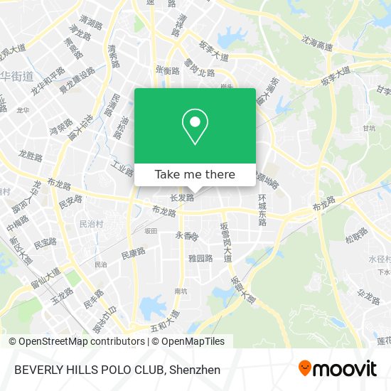 BEVERLY HILLS POLO CLUB map