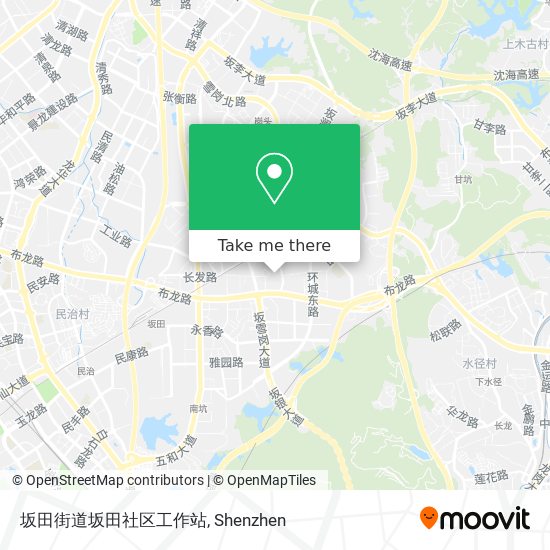 坂田街道坂田社区工作站 map