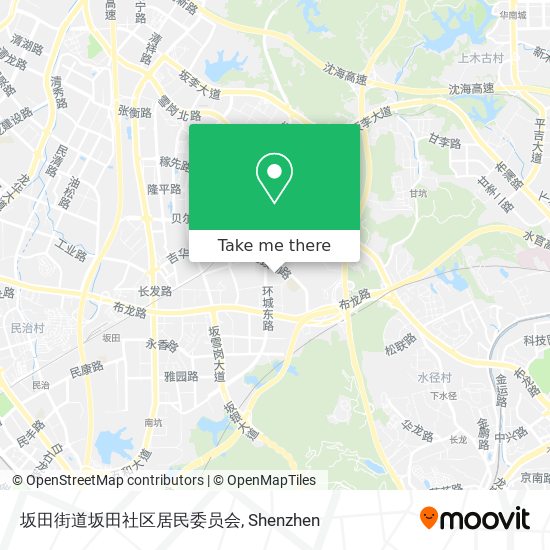坂田街道坂田社区居民委员会 map