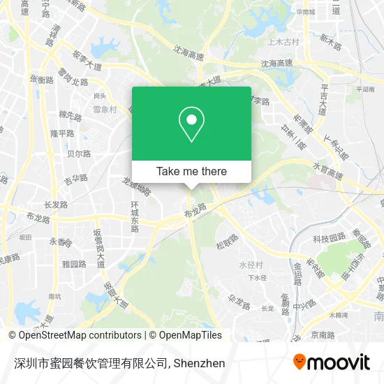 深圳市蜜园餐饮管理有限公司 map