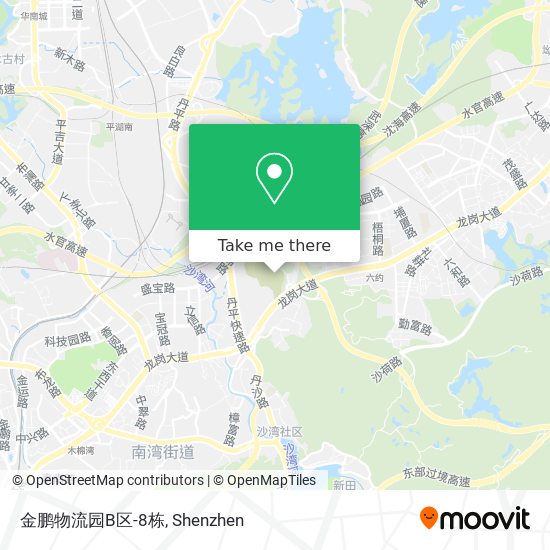 金鹏物流园B区-8栋 map