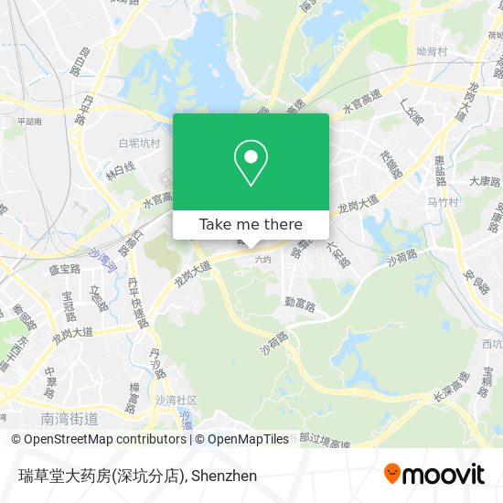 瑞草堂大药房(深坑分店) map