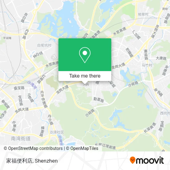 家福便利店 map