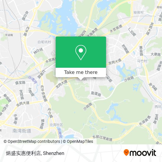 炳盛实惠便利店 map