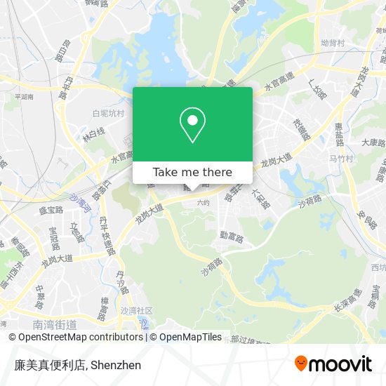 廉美真便利店 map