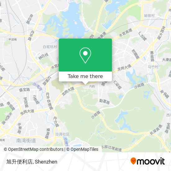 旭升便利店 map