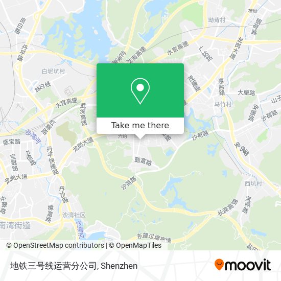 地铁三号线运营分公司 map