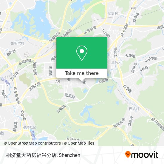 桐济堂大药房福兴分店 map