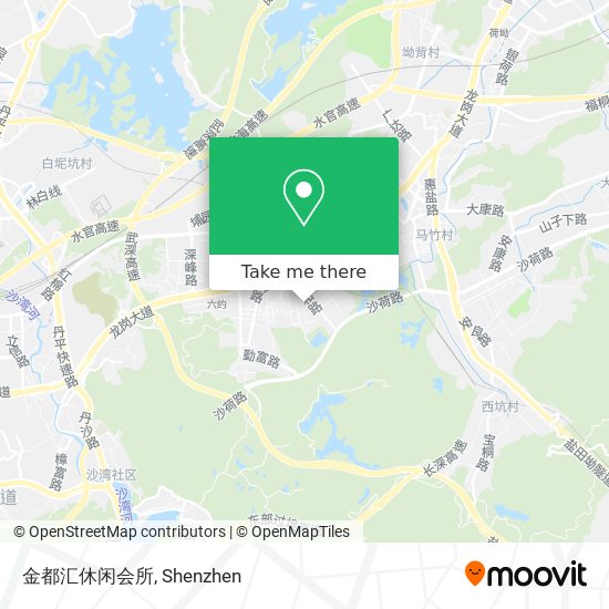 金都汇休闲会所 map