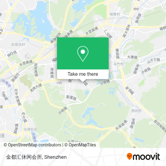 金都汇休闲会所 map