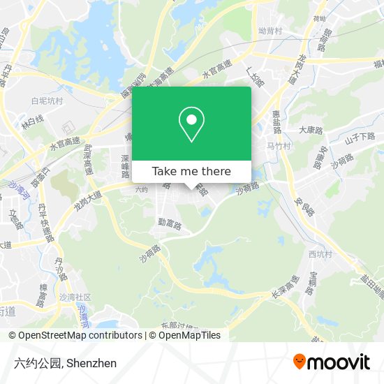六约公园 map