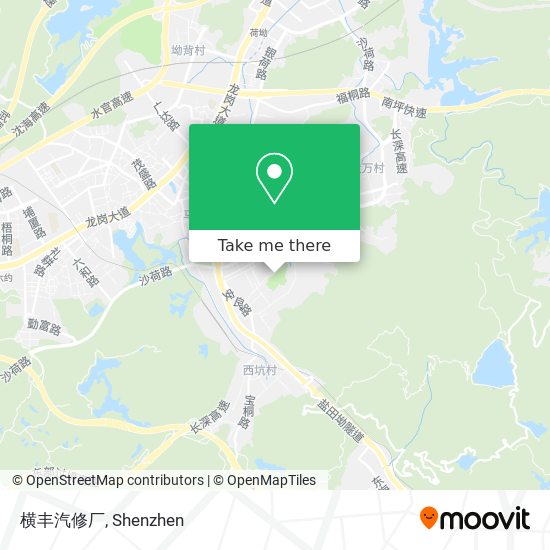 横丰汽修厂 map