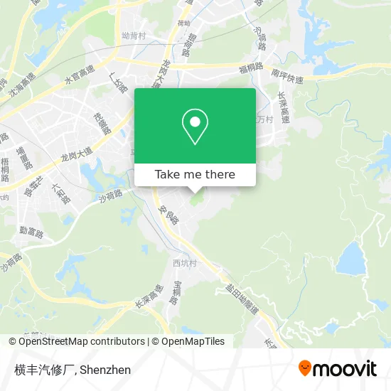 横丰汽修厂 map