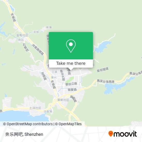 奔乐网吧 map