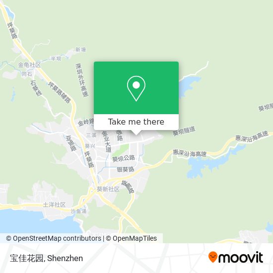 宝佳花园 map