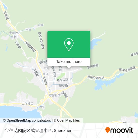 宝佳花园院区式管理小区 map