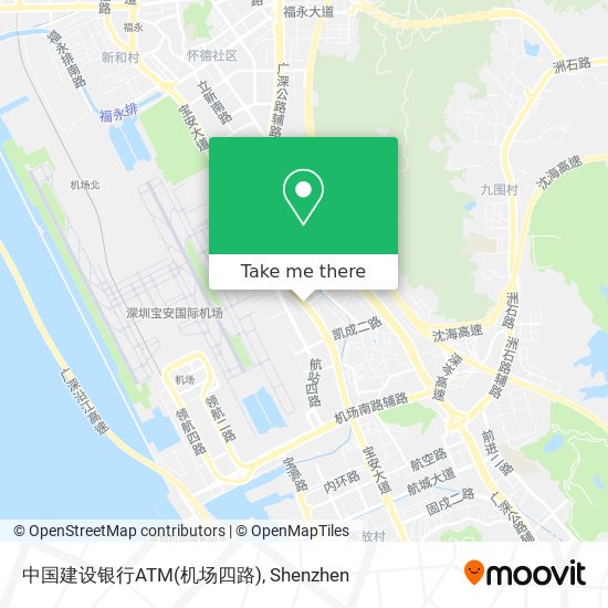 中国建设银行ATM(机场四路) map